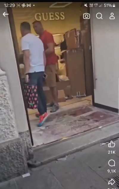 Off duty IDF soldier on vacation yelling rape and murder threats to UNICEF volunteers who were collecting donations.