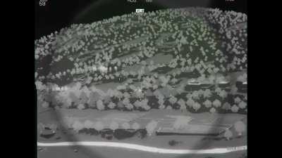 Aerial View of Special Forces Raid