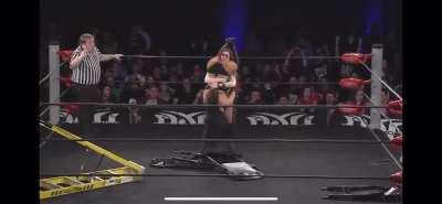 Mandy leon gets pile drived