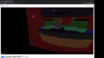 You can now live stream 3D Video of Super Smash Brothers Melee to WebXR on Hyperplane.
