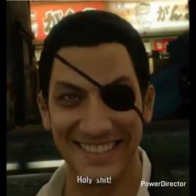 Yakuza cursed images but with D2A