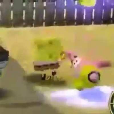 VERY voilent spongebob