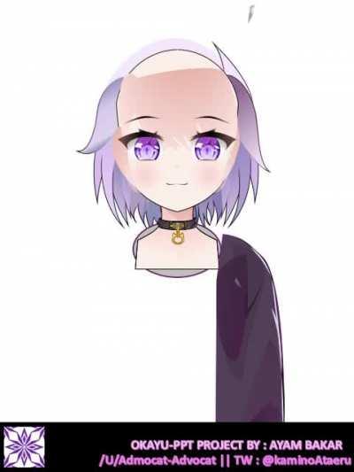 I heard that my boy Joey like Nekomata Okayu.. so i made one.. purely with PowerPoint