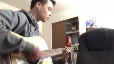 My friend Luke playing the DBD theme.