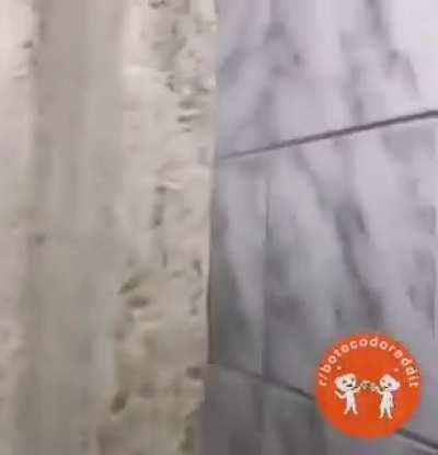 Famosa arquitetura arrombada