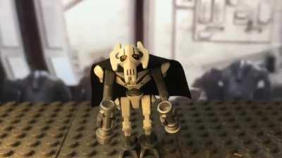 My stop motion skills are horrible. I hope I at least made you smile. I present LEGO General Grievous with to many lightsabers!
