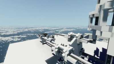 I made a (really crappy but functional) wind turbine. There's a lot of room for improvement, but it works I guess.