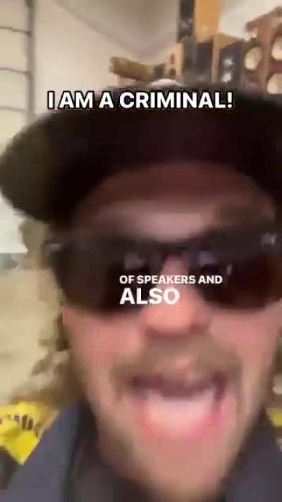 Dude knows how to party