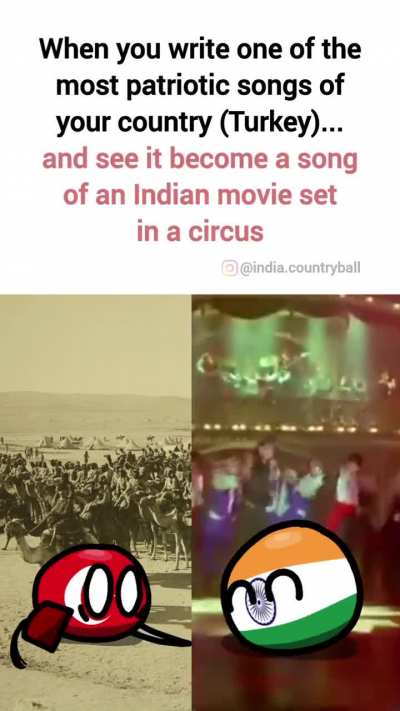 We stole the song of the Pak Turk Empire and turned that into a Bollywood item song.