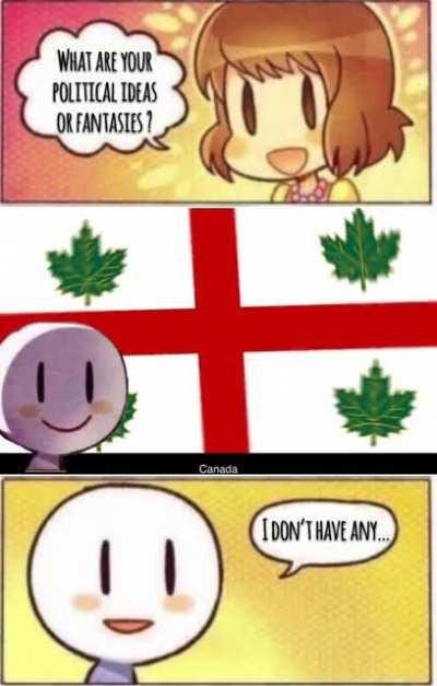 I really have no support for any strong ideology