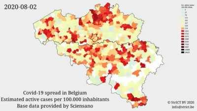 The pandemic visualised (1 March – 20 October)