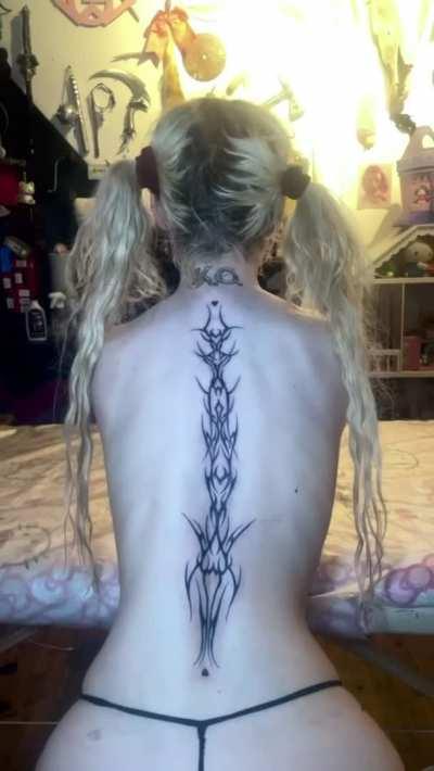 new tattoo, enjoy the view