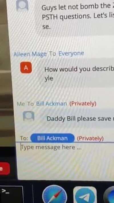 I know Billy saw this😭