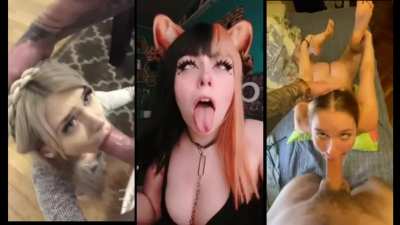 Ahegao splitscreen