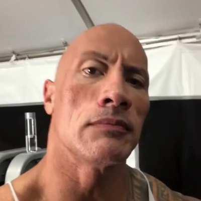The Rock's Eyebrow Raise