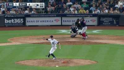 [Highlight] Andrew Heaney delivers one of the most unlikely solid starts of the season, with 7 innings and only one run allowed against Boston to complete the sweep (7.0 IP, 1 R, 2 H, 2 BB, 4 Ks, W)