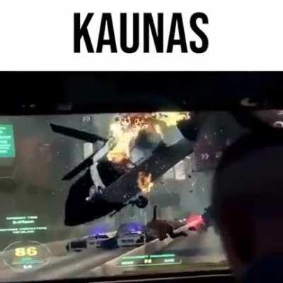 Traffic wildin' in Kaunas Today 😂🤣😂🤣 stay safe y'all🙏🙏🙏🙏