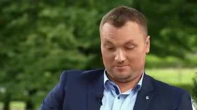 You can see the pain in his eyes