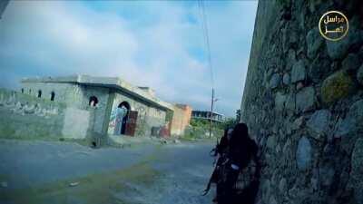 [URBAN COMBAT] Video message from Anṣār al-Sharī’ah in the Arabian Peninsula: “Targeting and Clearing Sites Manned By the Ḥūthīs – Wilāyat Ta’iz”