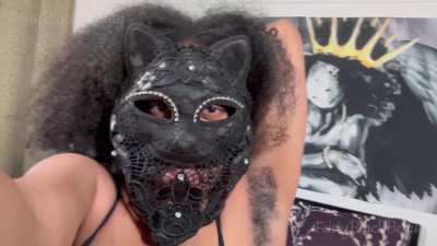 New Clip! Body Hair Tour 2: Hairy Ebony 4K