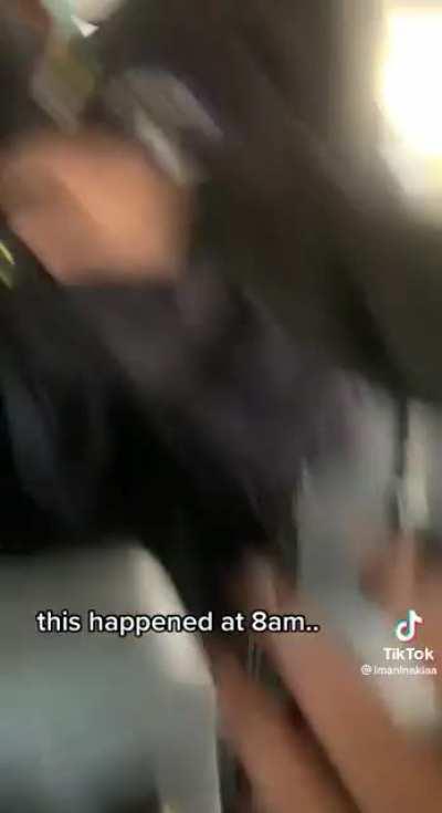 Morning bus ride to school gets a little crazy