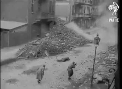 Soviet forces fighting in Berlin, 1945