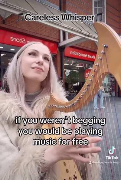 Keeping it cool and not missing a single note while being harassed