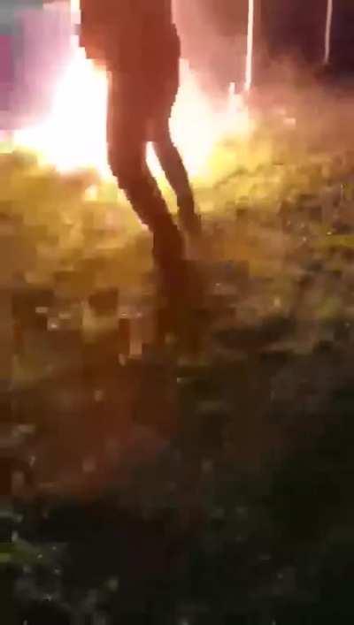 In Russia the fire lights you