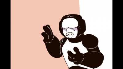 Pico gets lost, what the captain doin? (Animation by mechi-draws on tumblr)