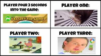 Other Players When P4 Disconnects