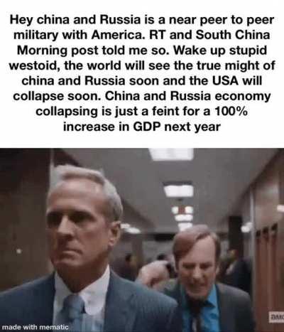 In response to all of the cope posts from Sino and vatniks in the past hour. We have won