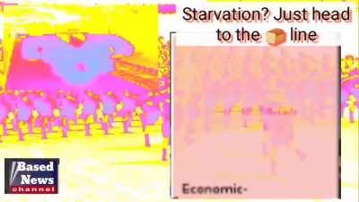 Authoritarian Left starvation joke go brrr?