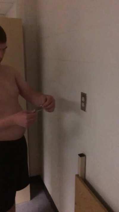 Sticking metal in a socket seems like a great idea