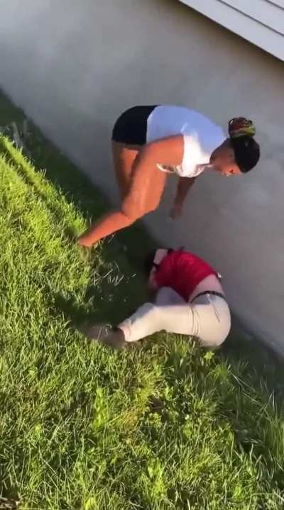 Violent assault on a teenage girl for no reason