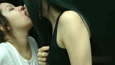 Karina Cruel loves kissing Alice while smoking