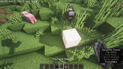 I made a Gigabyte P850GM psu resource pack for the tnt in minecraft