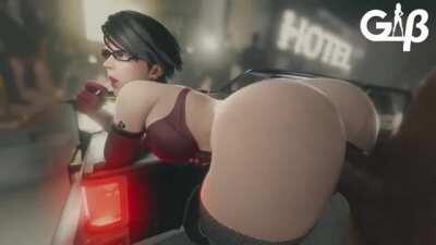 Bayonetta's Ass Takes A Hard Pounding (GeneralButch) [w/ sound]