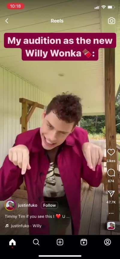 It’s like Gene Wilder is back with us