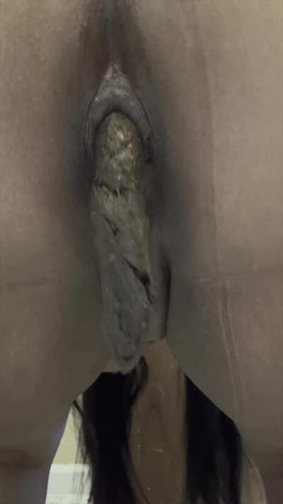 After I bounce my huge tits I take big long shits for you to cum to.
