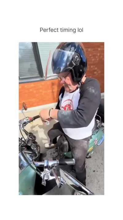 Spitting drinks on eachother