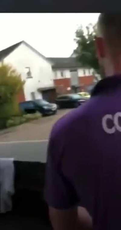 My man was high as fuck…