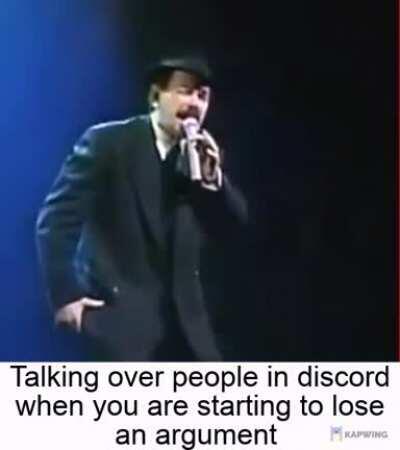 The only way to win an argument on discord