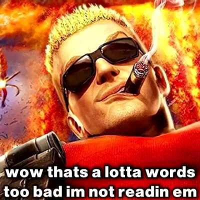 Wow thats a lotta words...