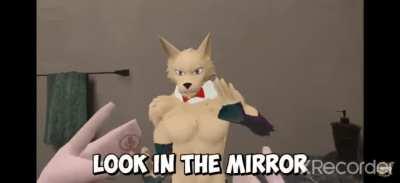 Shouldn't have looked in the mirror