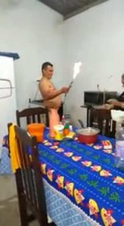 Gasoline/petrol cooking