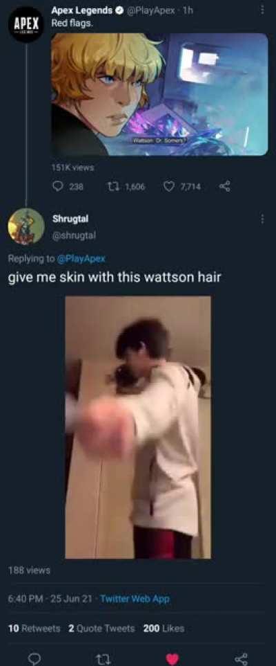 Shrugtal replying to the Apex comic video. (Headphone warning)