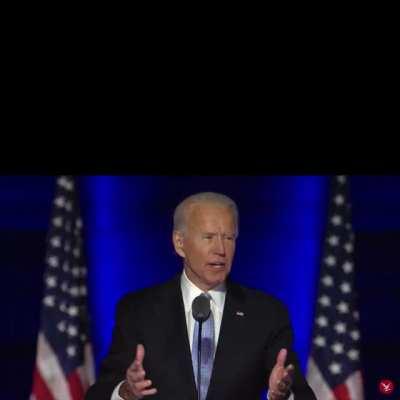 President-Elect Joe Biden’s victory speech