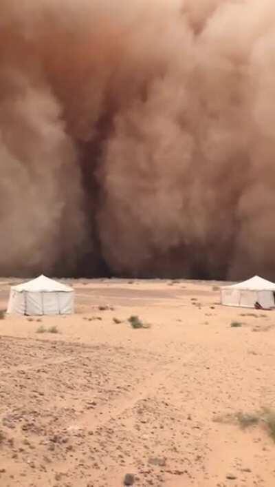 Dust Storm Approaching Kuwait