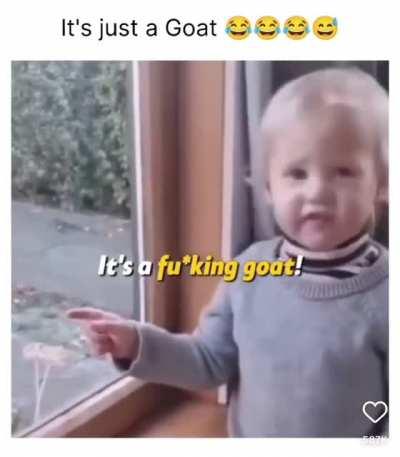 It’s just a goat.. or is it?