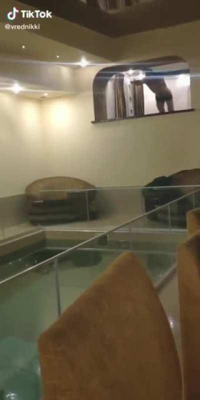 HMB while I jump into the pool